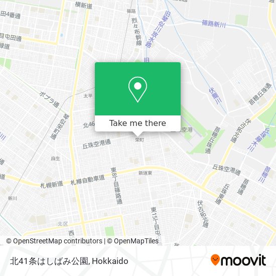 北41条はしばみ公園 map