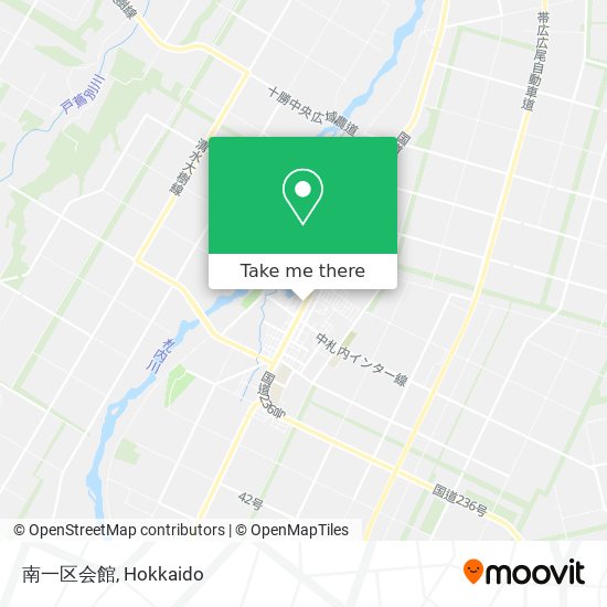 南一区会館 map