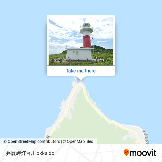弁慶岬灯台 map