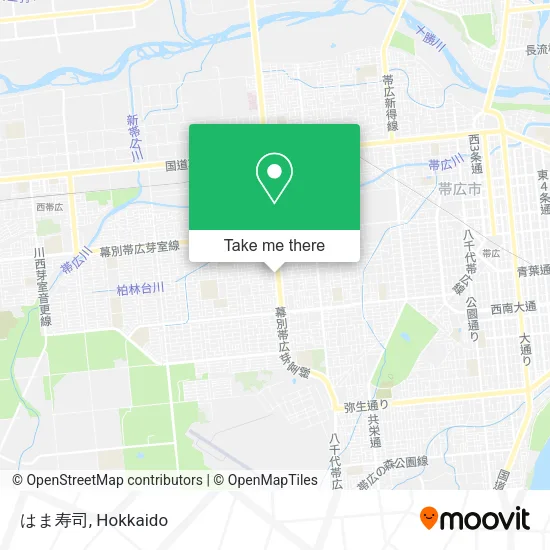 Hama Sushi map