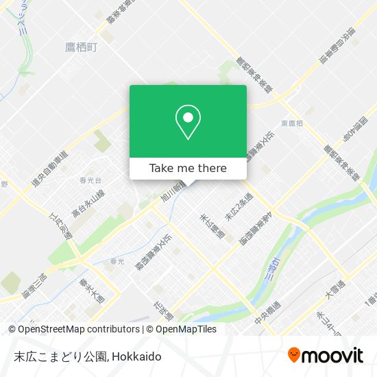 末広こまどり公園 map