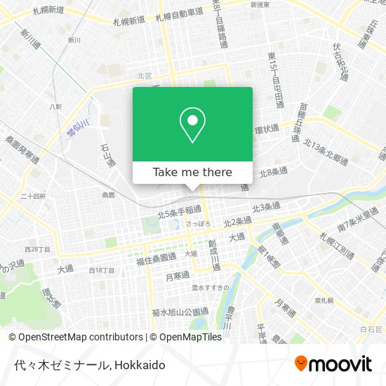 代々木ゼミナール map