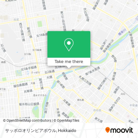 サッポロオリンピアボウル map
