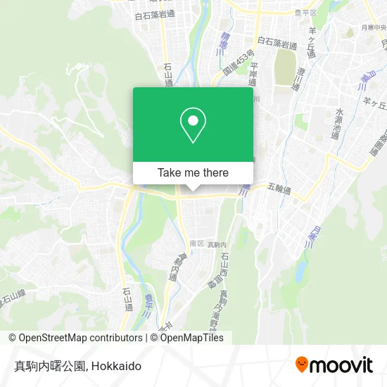 Makomanai Akebono Park map