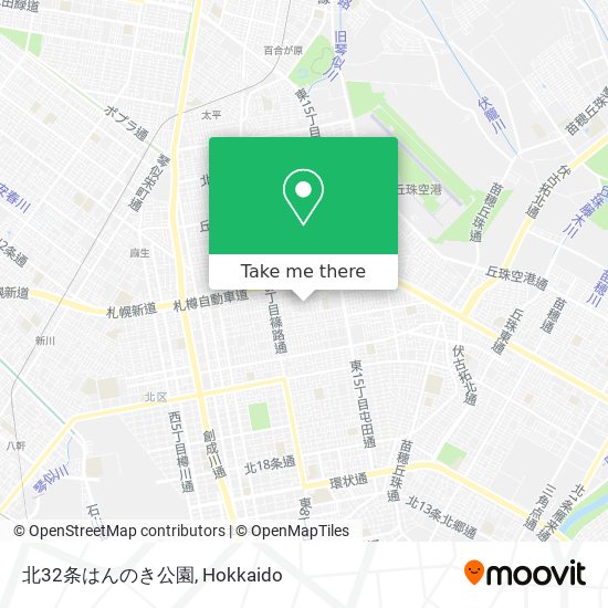 北32条はんのき公園 map