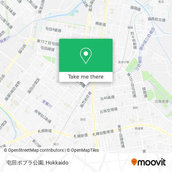 屯田ポプラ公園 map