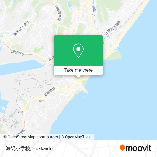 Kaiyo Elementary School map