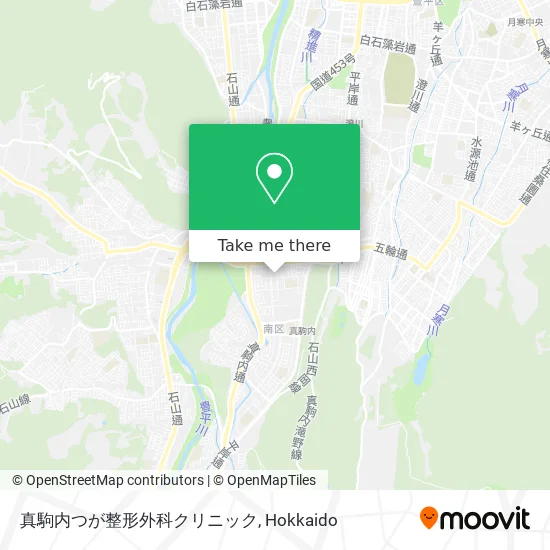 Makomanai Tsuga Orthopedic Clinic map