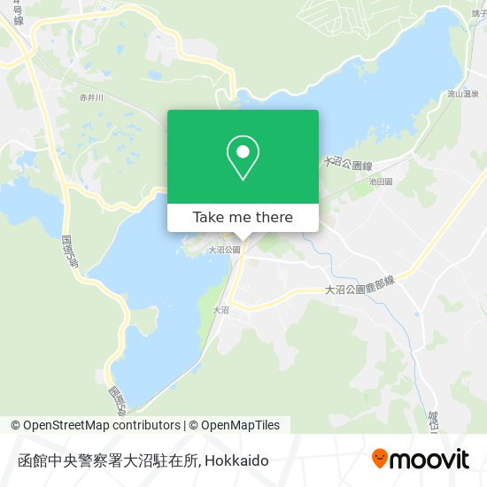 函館中央警察署大沼駐在所 map