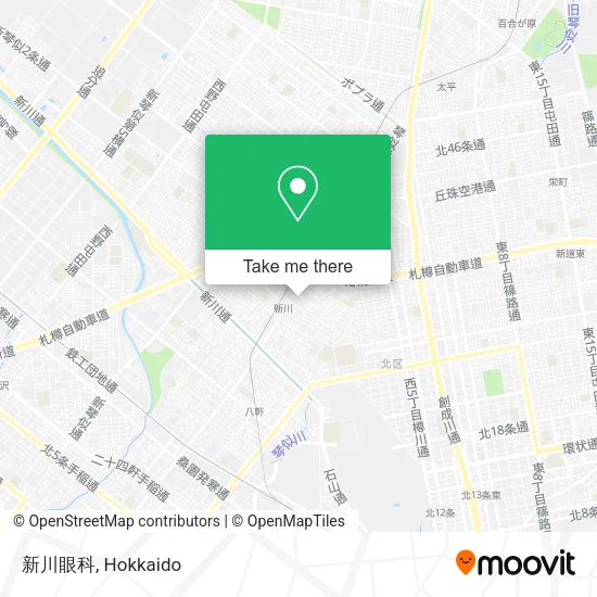 新川眼科 map
