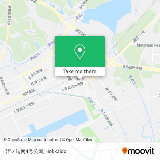 沼ノ端南4号公園 map