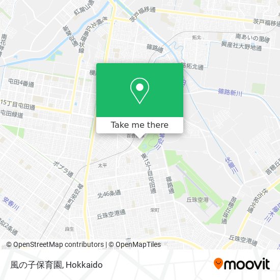 風の子保育園 map