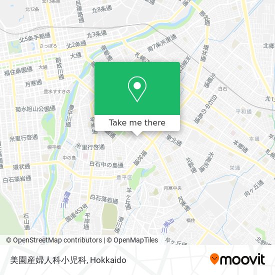 美園産婦人科小児科 map