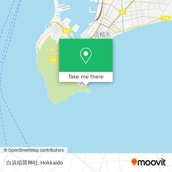 白浜稲荷神社 map