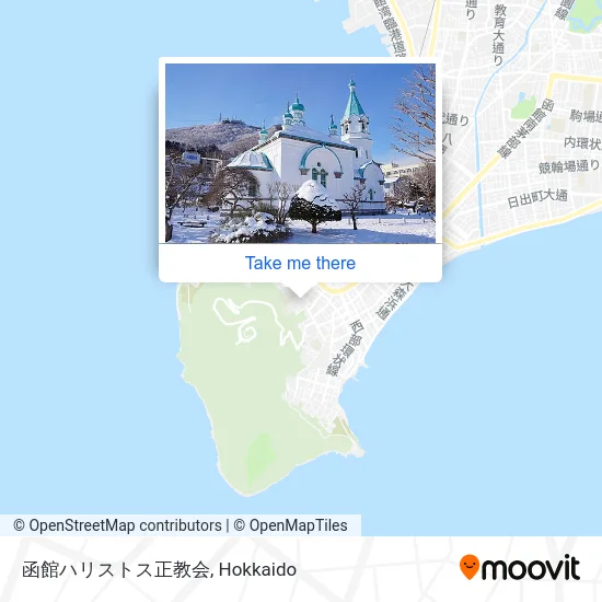 Hakodate Haristos Orthodox Church map
