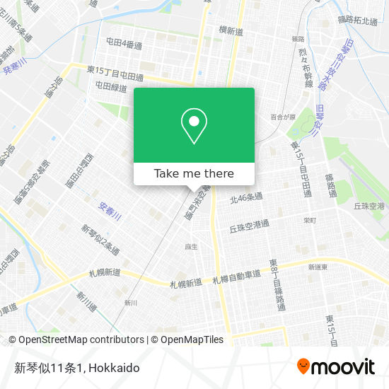 新琴似11条1 map