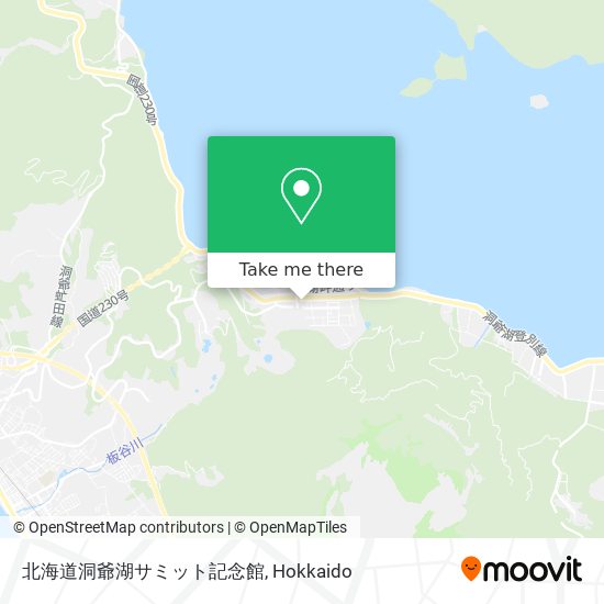 北海道洞爺湖サミット記念館 map