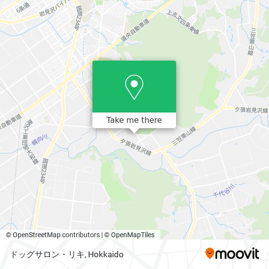 ドッグサロン・リキ map