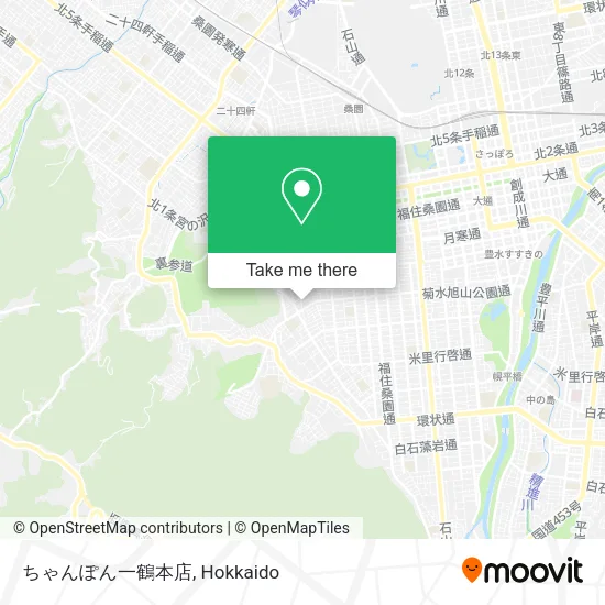 ちゃんぽん一鶴本店 map