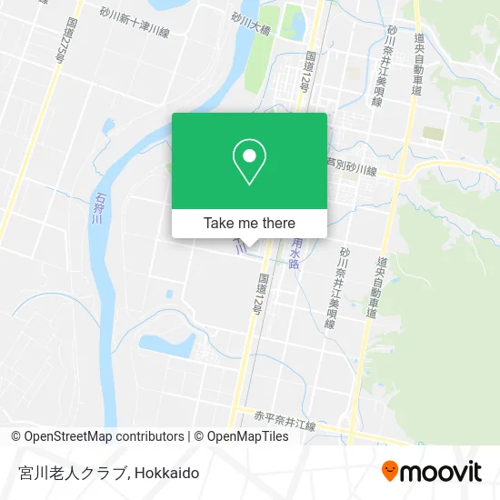 Miyagawa Senior Citizens Club map