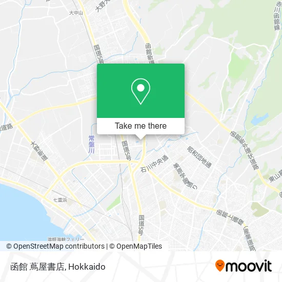 函館 蔦屋書店 map