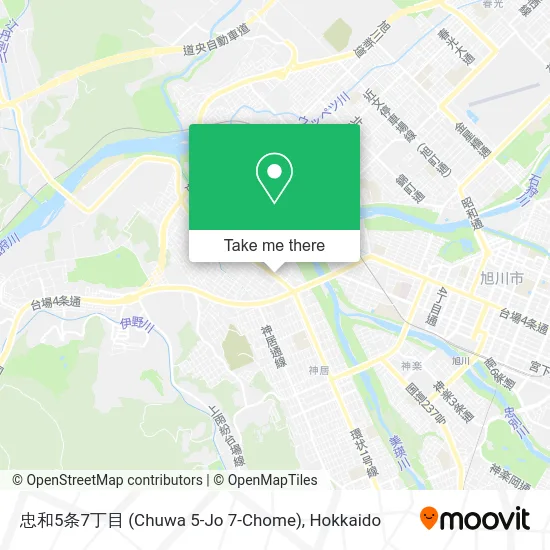 忠和5条7丁目 (Chuwa 5-Jo 7-Chome) map