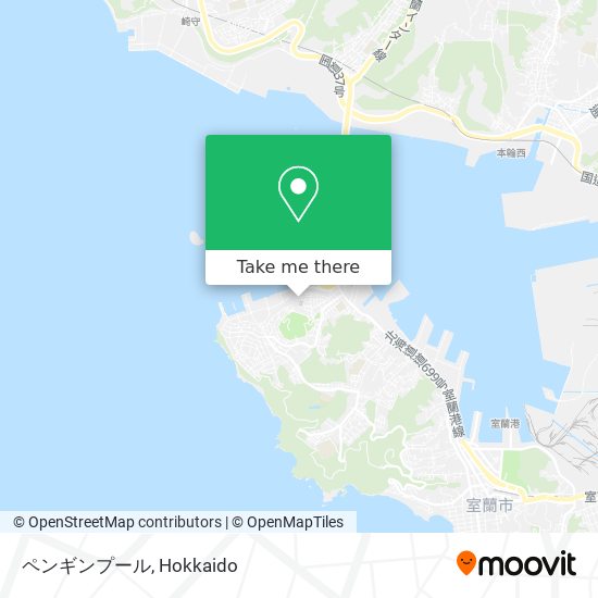 ペンギンプール map