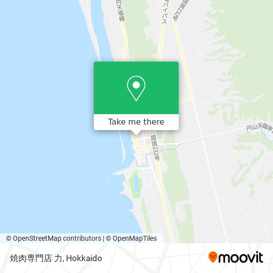 焼肉専門店 力 map