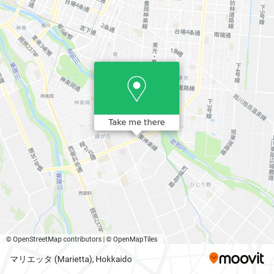 マリエッタ (Marietta) map