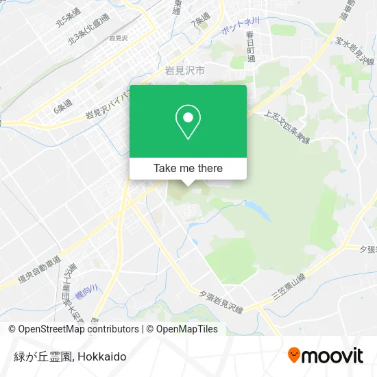 Green Hill Cemetery map