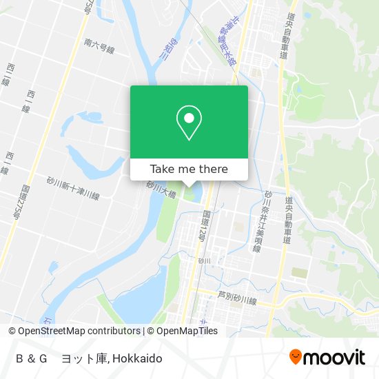 Ｂ＆Ｇ　ヨット庫 map