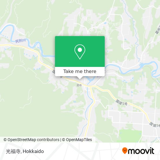 光福寺 map