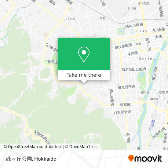 緑ヶ丘公園 map