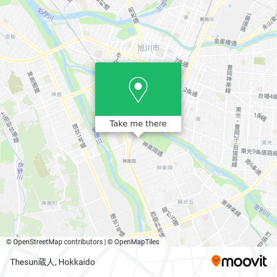 Thesun蔵人 map