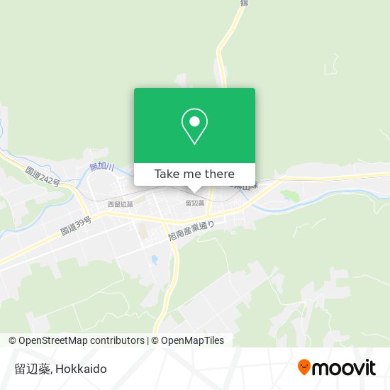 留辺蘂 map