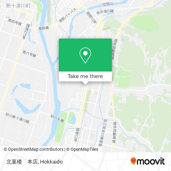 北菓楼　本店 map