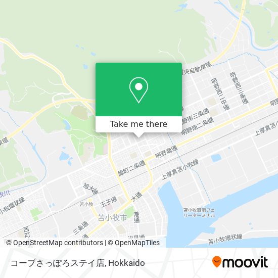 コープさっぽろステイ店 map