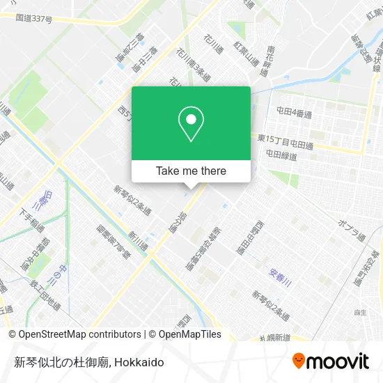 新琴似北の杜御廟 map