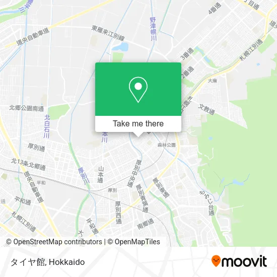 タイヤ館 map