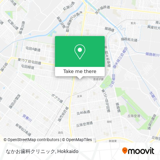 なかお歯科クリニック map