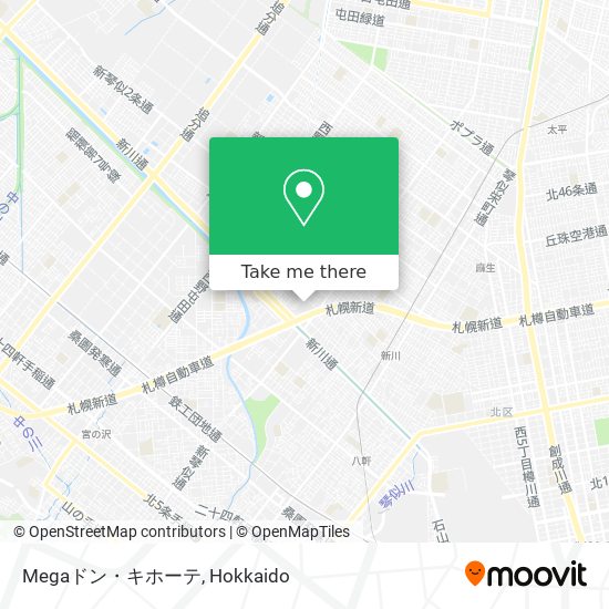 Megaドン・キホーテ map