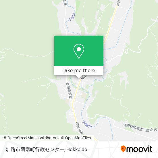 釧路市阿寒町行政センター map