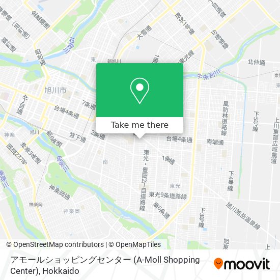 アモールショッピングセンター (A-Moll Shopping Center) map