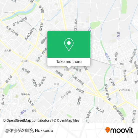 恵佑会第2病院 map