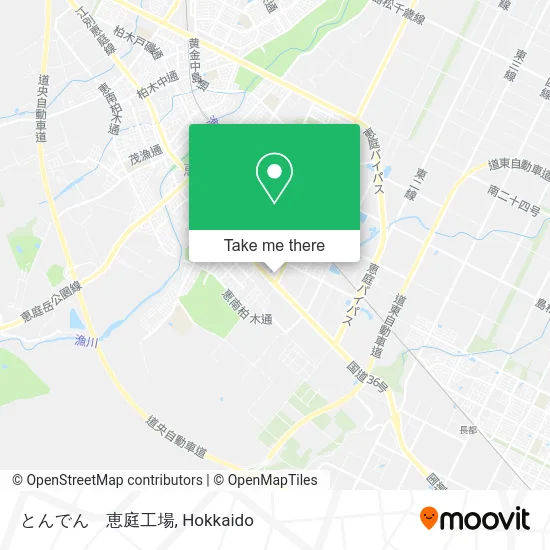 Tonden Eniwa Factory map