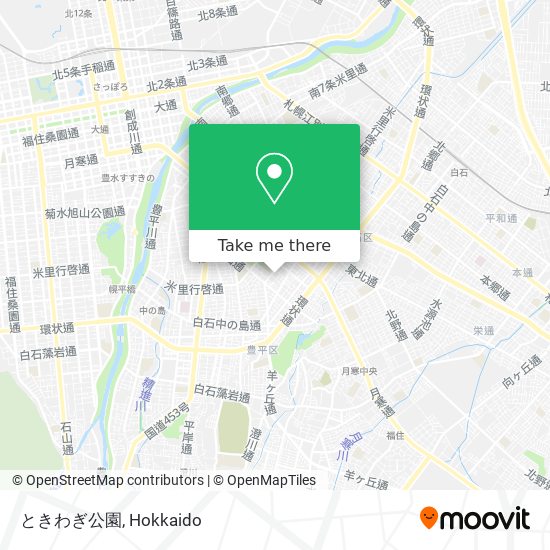 ときわぎ公園 map