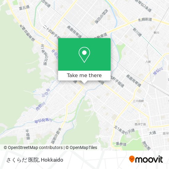 さくらだ 医院 map