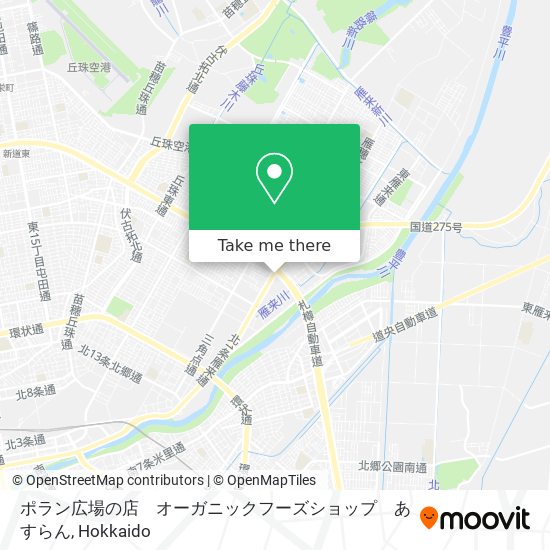 ポラン広場の店　オーガニックフーズショップ　あすらん map