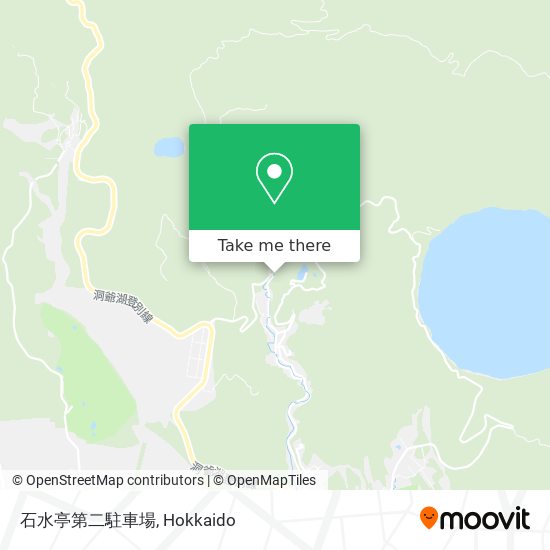 石水亭第二駐車場 map