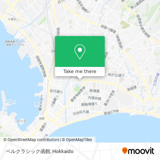 ベルクラシック函館 map